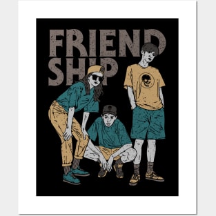 FRIEND SHIP Posters and Art